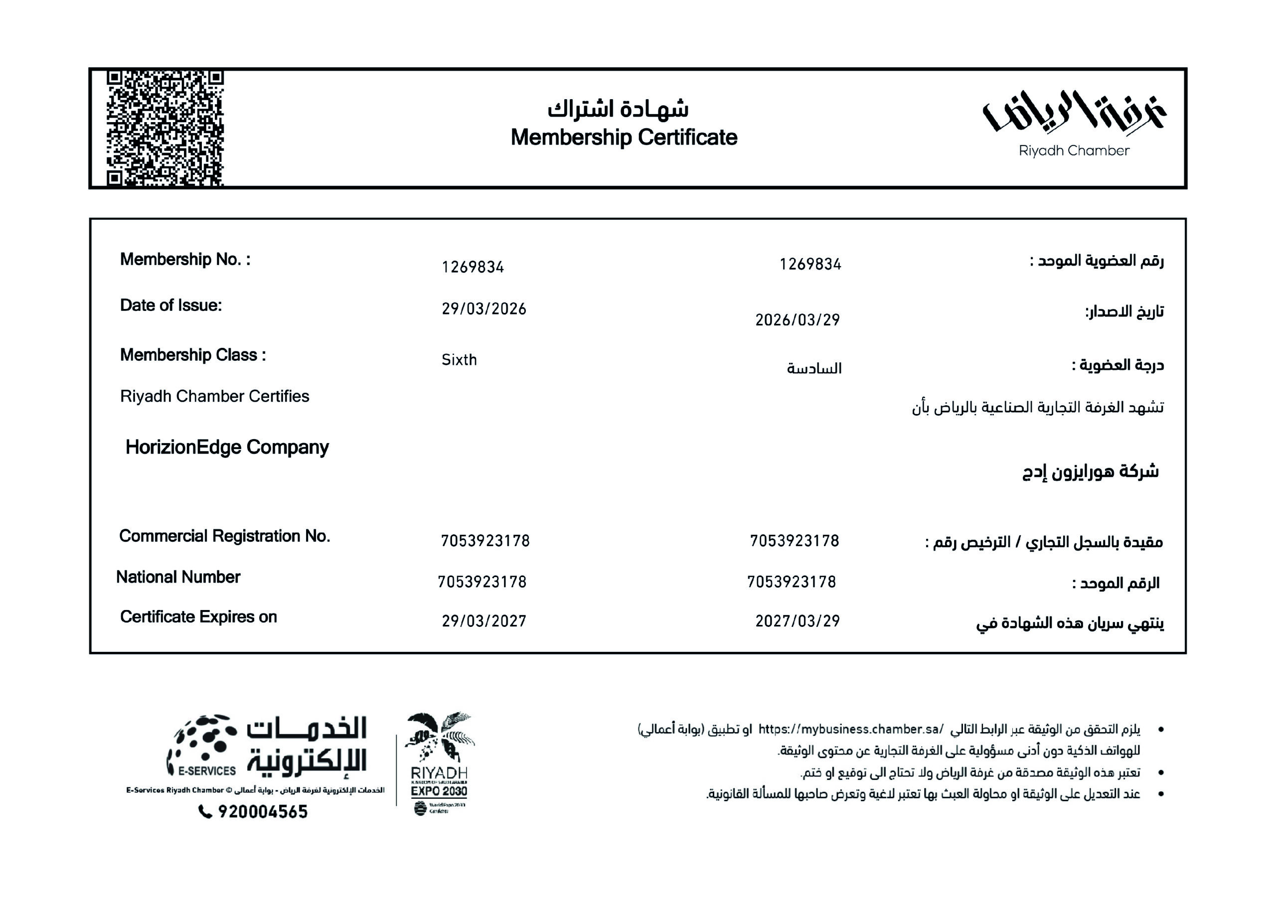 Horizion Edge profile page 38